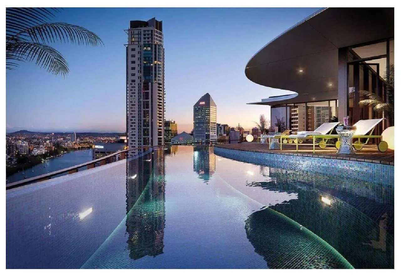 Lux 37Th Floor 2Br 2Bath, Infinity Pool, Gym, Wifi Apartment Brisbane