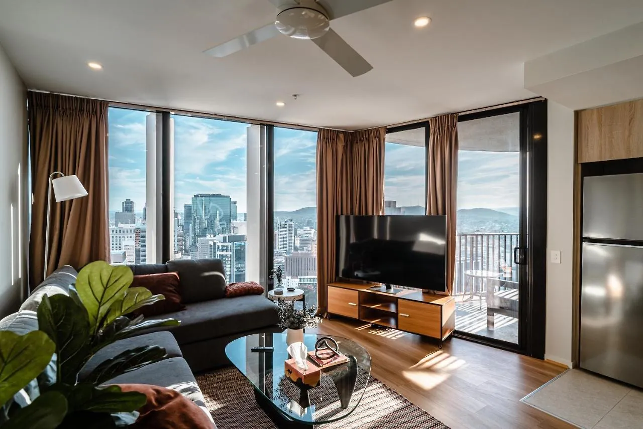 Lux 37Th Floor 2Br 2Bath, Infinity Pool, Gym, Wifi Apartment Brisbane