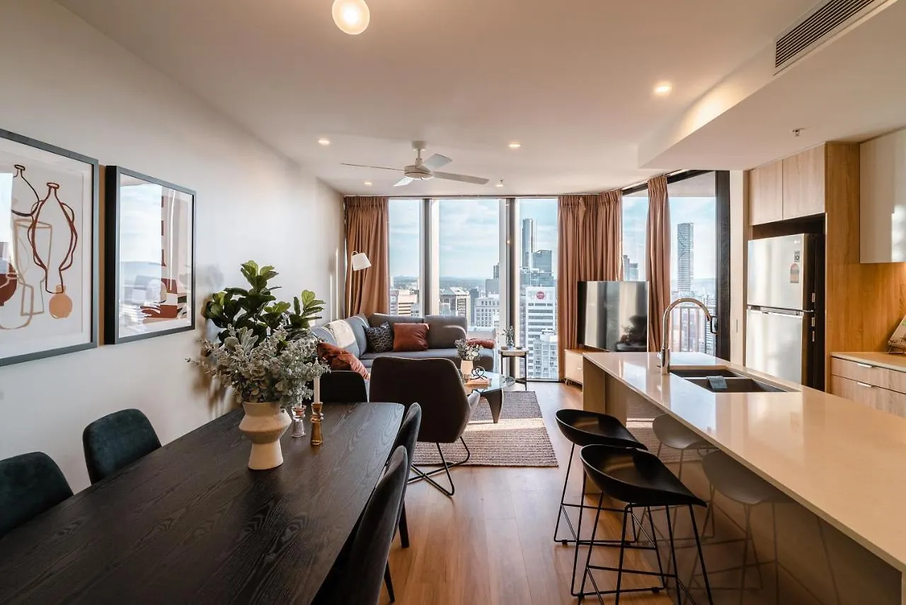 Lux 37Th Floor 2Br 2Bath, Infinity Pool, Gym, Wifi Apartment Brisbane